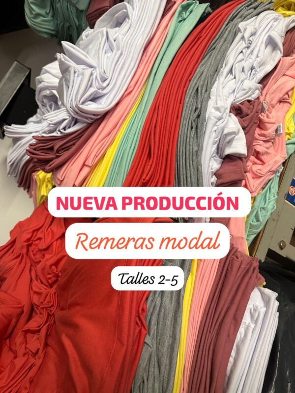 REMERAS MODAL T2-5 (x4) - Imagen 4