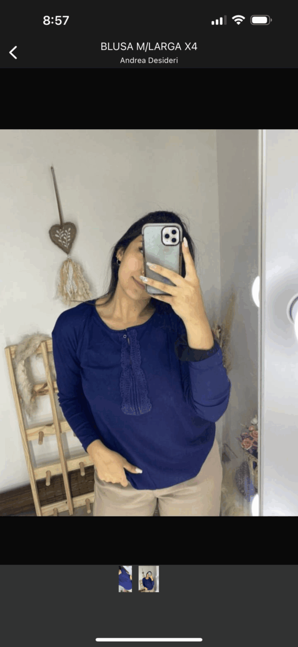BLUSAS M/LARGA IMPORTADA (x2)