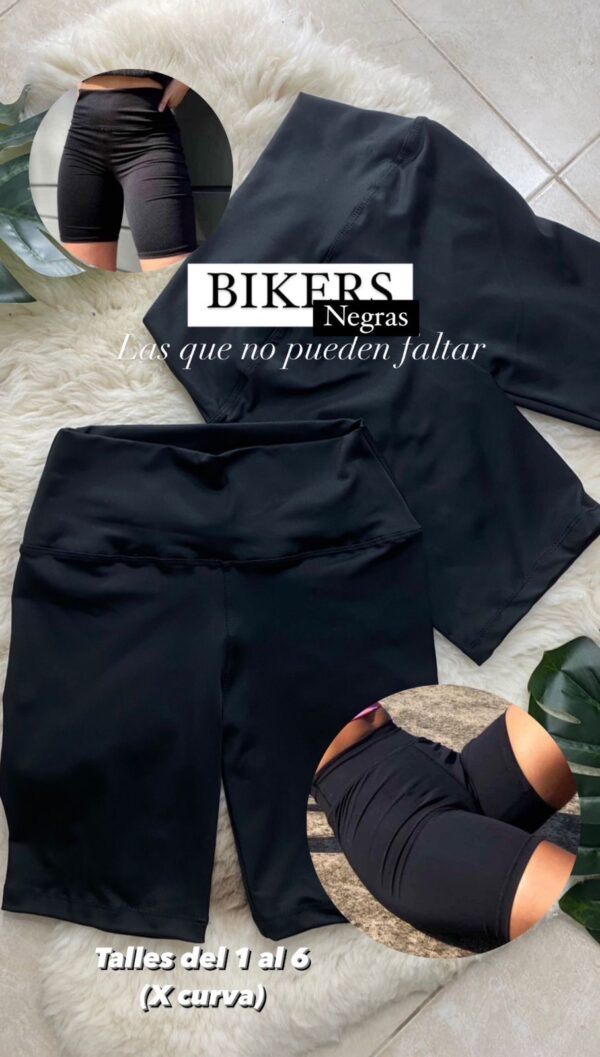 BIKERS NEGRAS. (x6) - Imagen 3