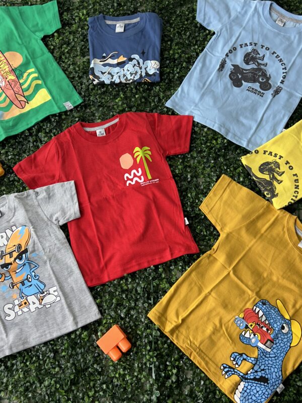 REMERAS BB/NIÑOS PREMIUM (x6)