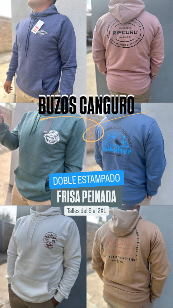 BUZOS CANGURO PREMIUM (x5) - Imagen 3