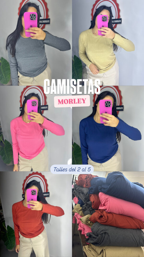 CAMISETAS MORLEY (x4) - Imagen 3