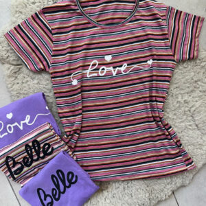 REMERAS ALGODÓN DAMA (x4)