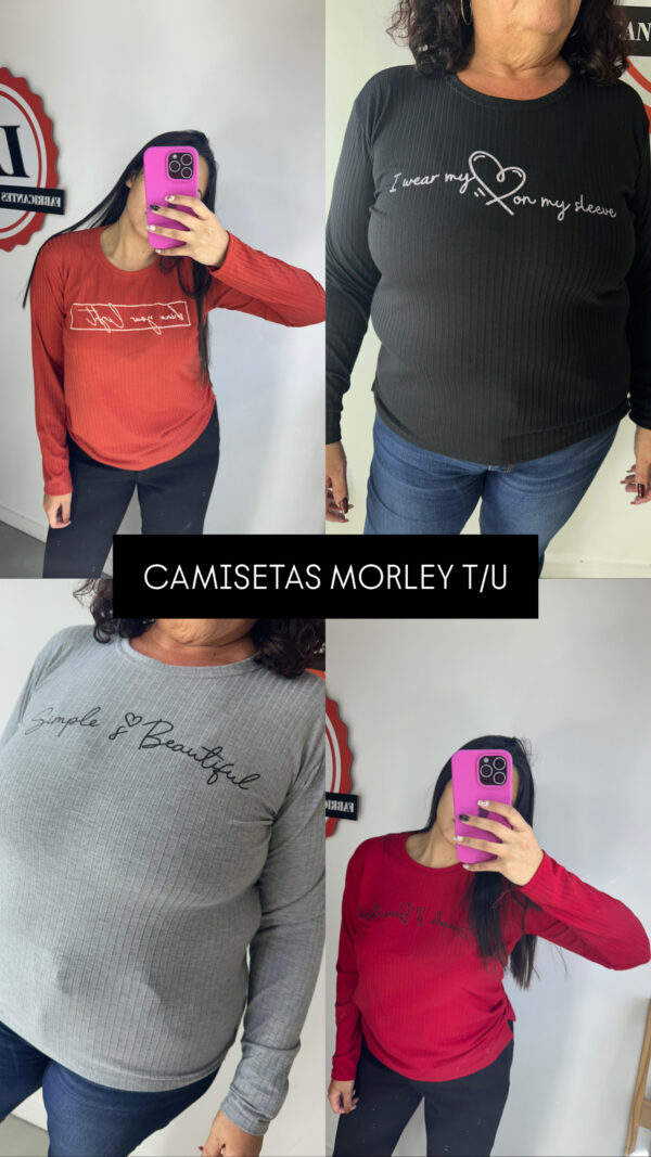 CAMISETAS MORLEY T/U (x3) - Imagen 2