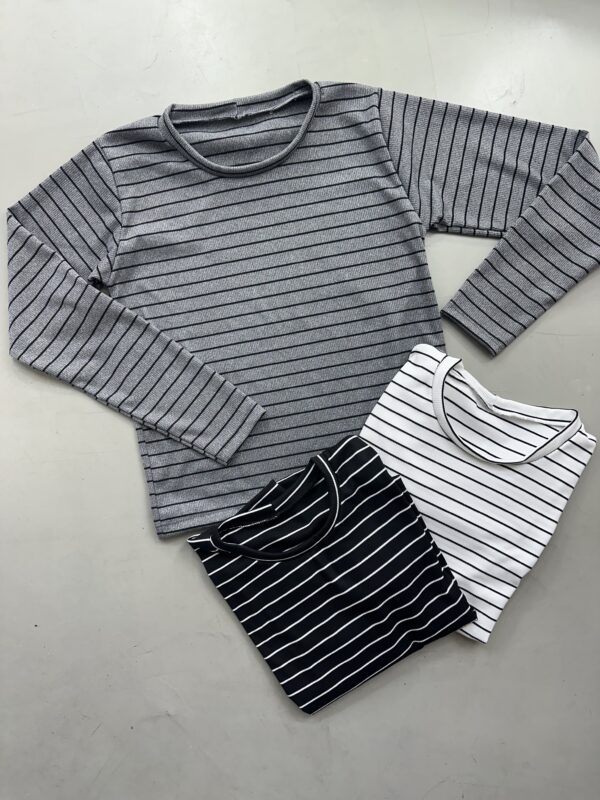 CAMISET MICROMORLEY RAYADAS (x3) - Imagen 2