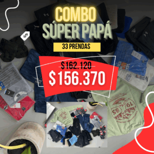 COMBO SÚPER PAPÁ (x33 prendas)