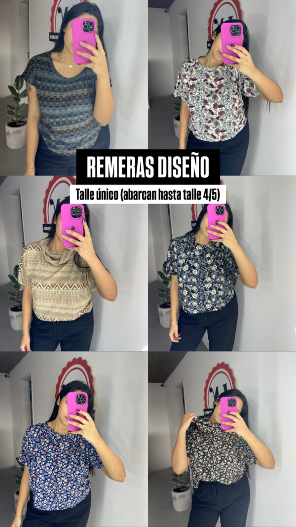REMERAS DISEÑO (x3) - Imagen 2
