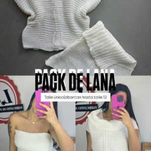 PACK DE LANA- 2 PIEZAS (X1 pack)