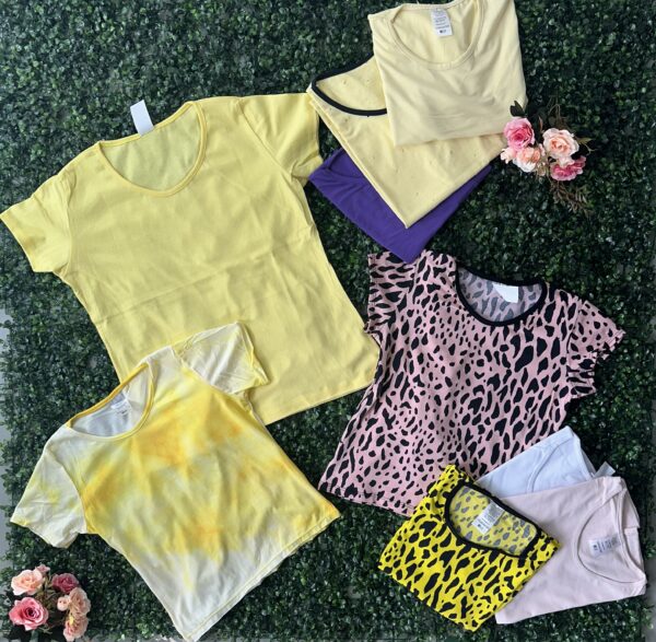REMERAS DE DAMA (x4)
