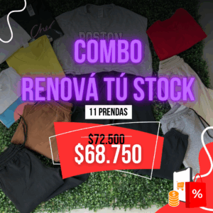 ♻️ COMBO RENOVÁ TU STOCK – 11 PRENDAS ♻️