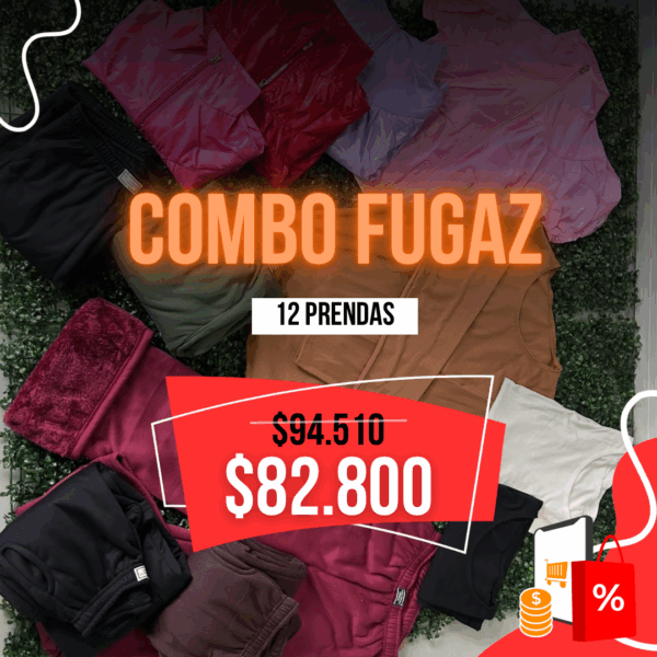 ⚡️ COMBO FUGAZ ⚡️-12 prendas