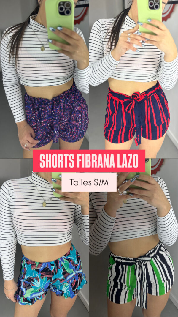 SHORTS FIBRANA LAZO (x3) - Imagen 2