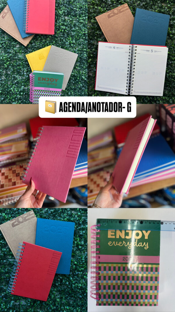 📔 AGENDA/ANOTADOR- G (x3) - Imagen 2