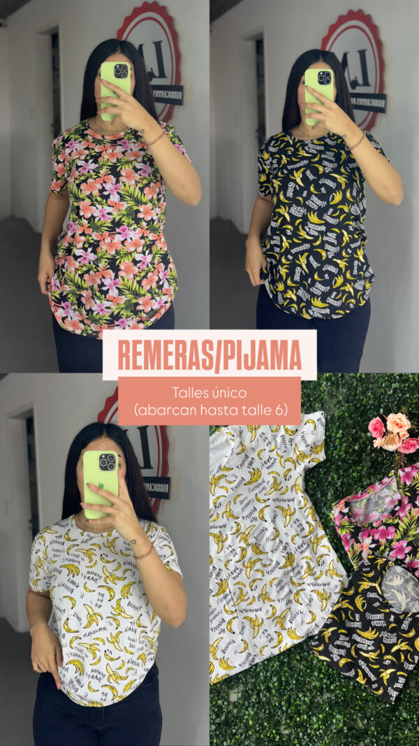 REMERAS/PIJAMAS (x3) - Imagen 2