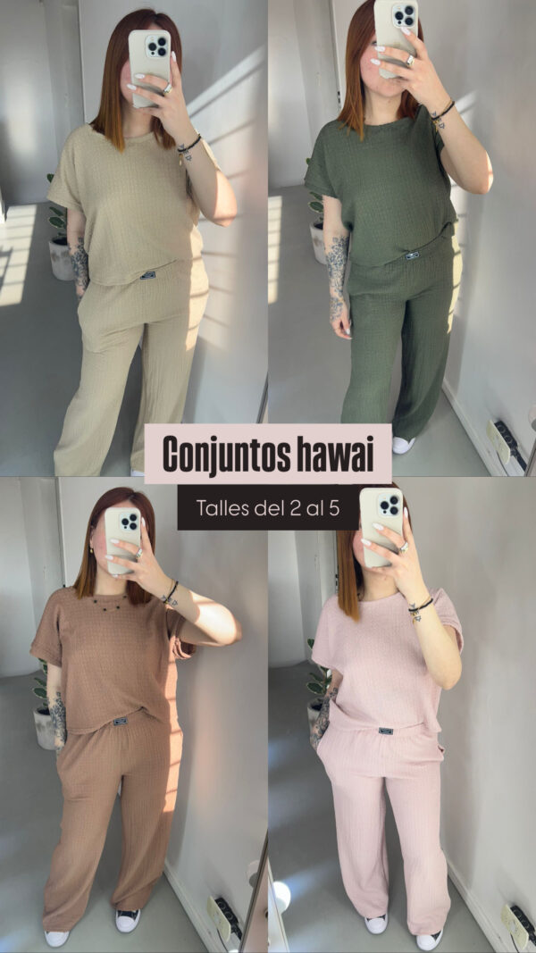 🌺CONJUNTOS HAWAII DAMA (x4) - Imagen 3