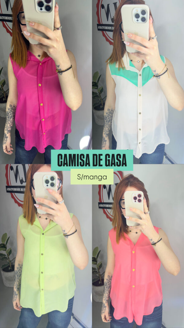 CAMISAS DE GASA (x3) - Imagen 3