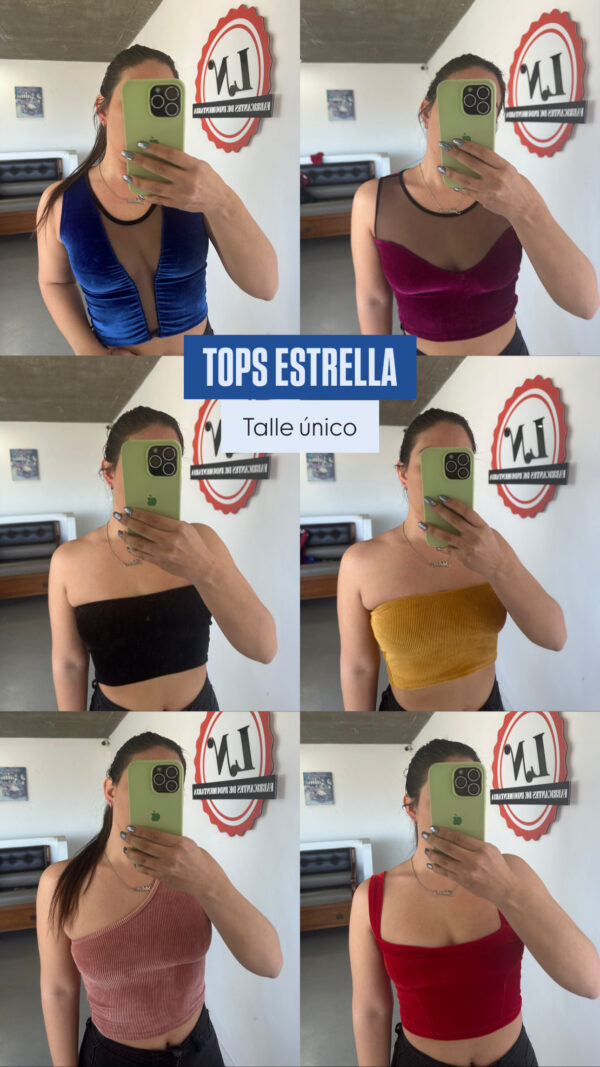 TOPS ESTRELLA (x3) - Imagen 2