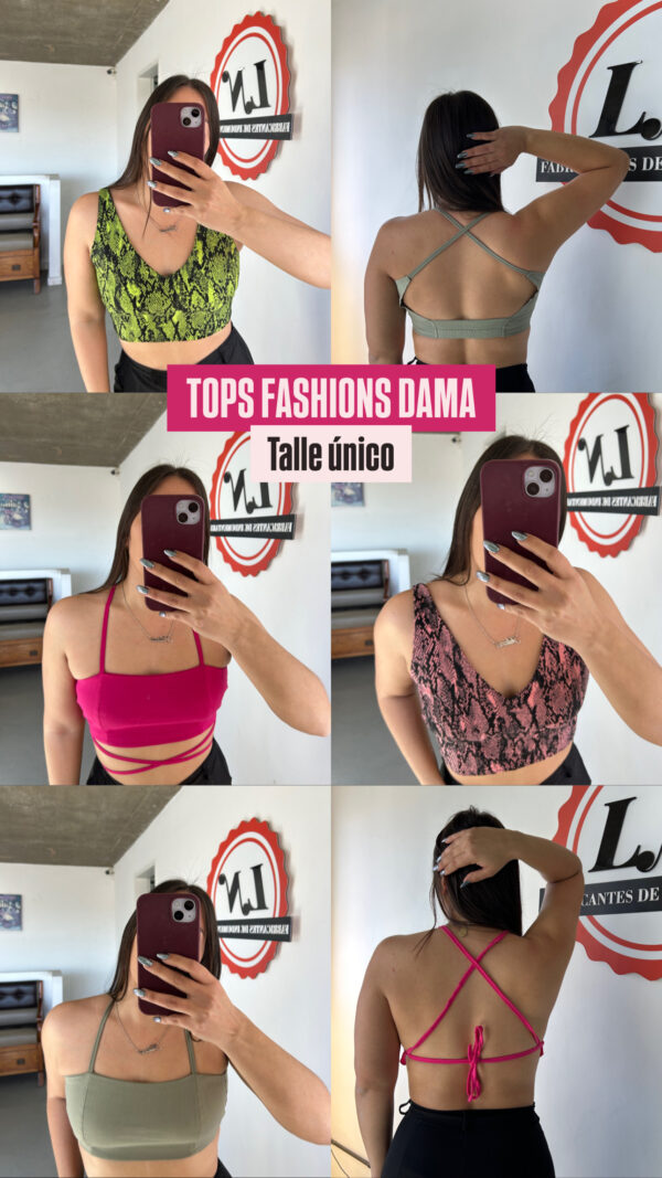 TOPS DAMA(x3) - Imagen 2