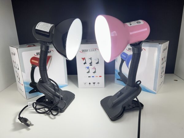 💡 LÁMPARA DE ESCRITORIO CON PINZA (X1)