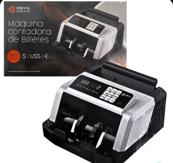 💰 MÁQUINA CONTADORA DE BILLETES ORYX M21E – ALTA CAPACIDAD (x1)