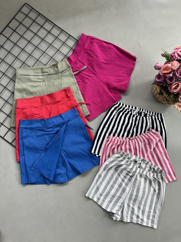 SHORTS/SHORTS POLLERA (x4)