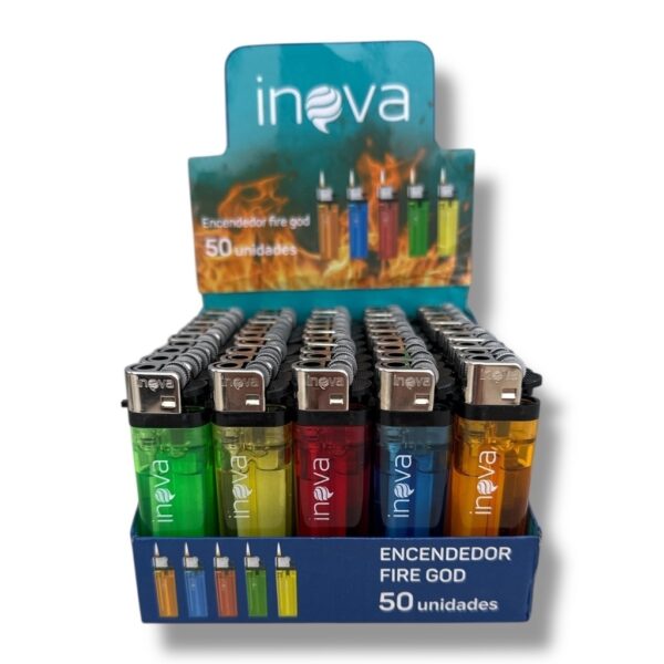 🔥 ENCENDEDORES INOVA (CAJA x50) - Imagen 2