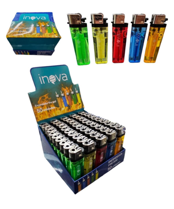 🔥 ENCENDEDORES INOVA (CAJA x50)