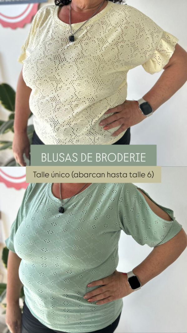 BLUSAS BRODERIE. (x2) - Imagen 2