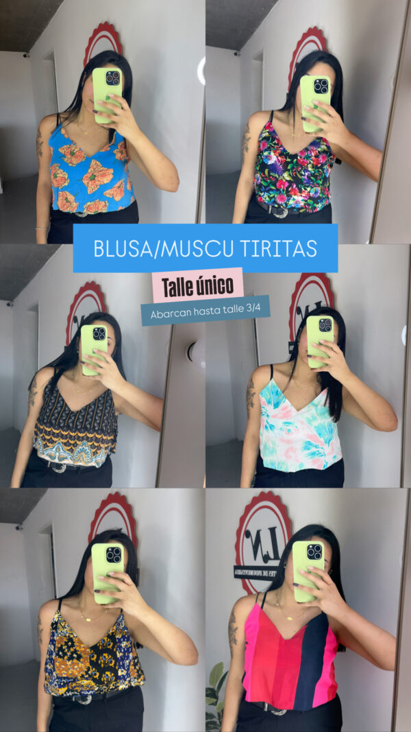 BLUSA/MUSCU TIRITAS(x3) - Imagen 2
