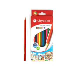 LÁPICES COLOR SKYCOLOR x12 unid (X3PAQUETES)