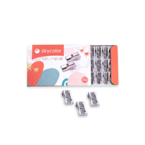 SACAPUNTAS METÁLICOS X24unid (X1CAJA)