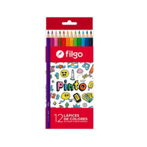 LÁPICES FILGO COLOR X12 unid (X3CAJAS)