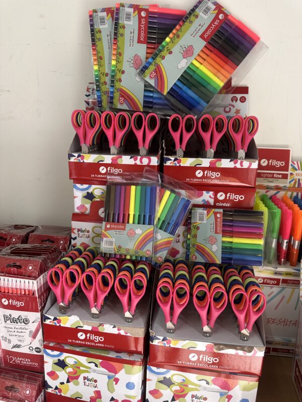 TIJERAS ESCOLARES x24unid (X1CAJA) - Imagen 2