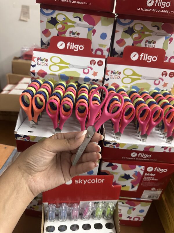 TIJERAS ESCOLARES x24unid (X1CAJA)