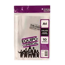 FOLIOS A4 x10 unid (X3 PAQUETES)