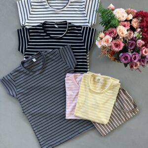 REMERAS MORLEY 3-6 RAYADAS (x4)