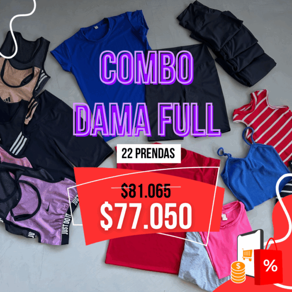 ✨ COMBO DAMA FULL/ 22 prendas