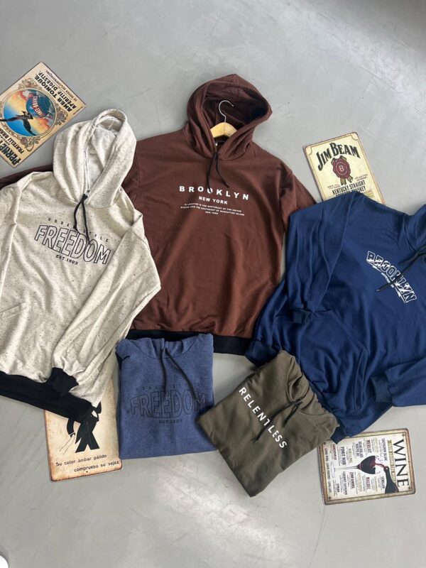 BUZOS CANGURO RÚSTICO (x5) - Imagen 3