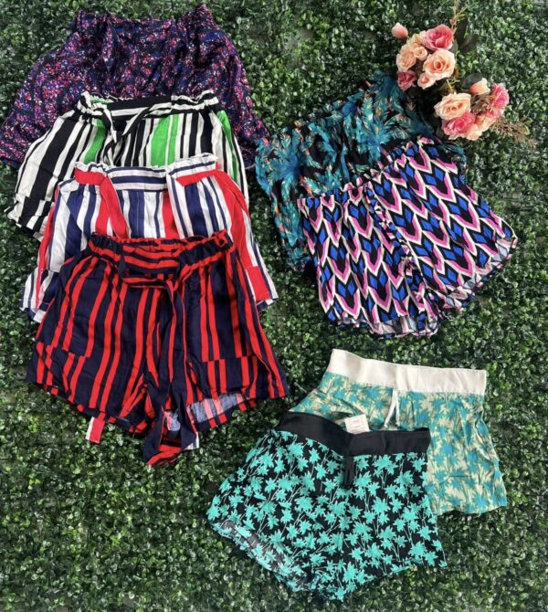 SHORTS FIBRANA LAZO (x3)