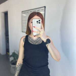 MUSCULOSAS NEGRAS (x4)