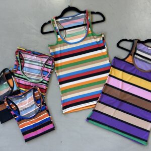 MUSCULOSAS MORLEY RAYADAS (x5)