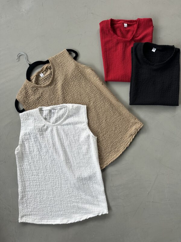 MUSCULOSAS HAWAI DAMA (x4)