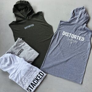 MUSCULOSAS DE HOMBRE CON CAPUCHA (x5)