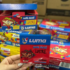PAPEL GLACE LUSTRE x10  (x6PAQUETES)
